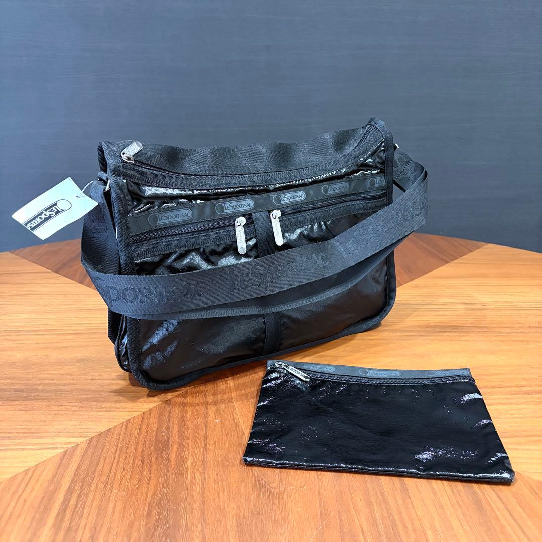 新品タグ付 レスポートサック DELUXE EVERYDAY BAGショルダー黒