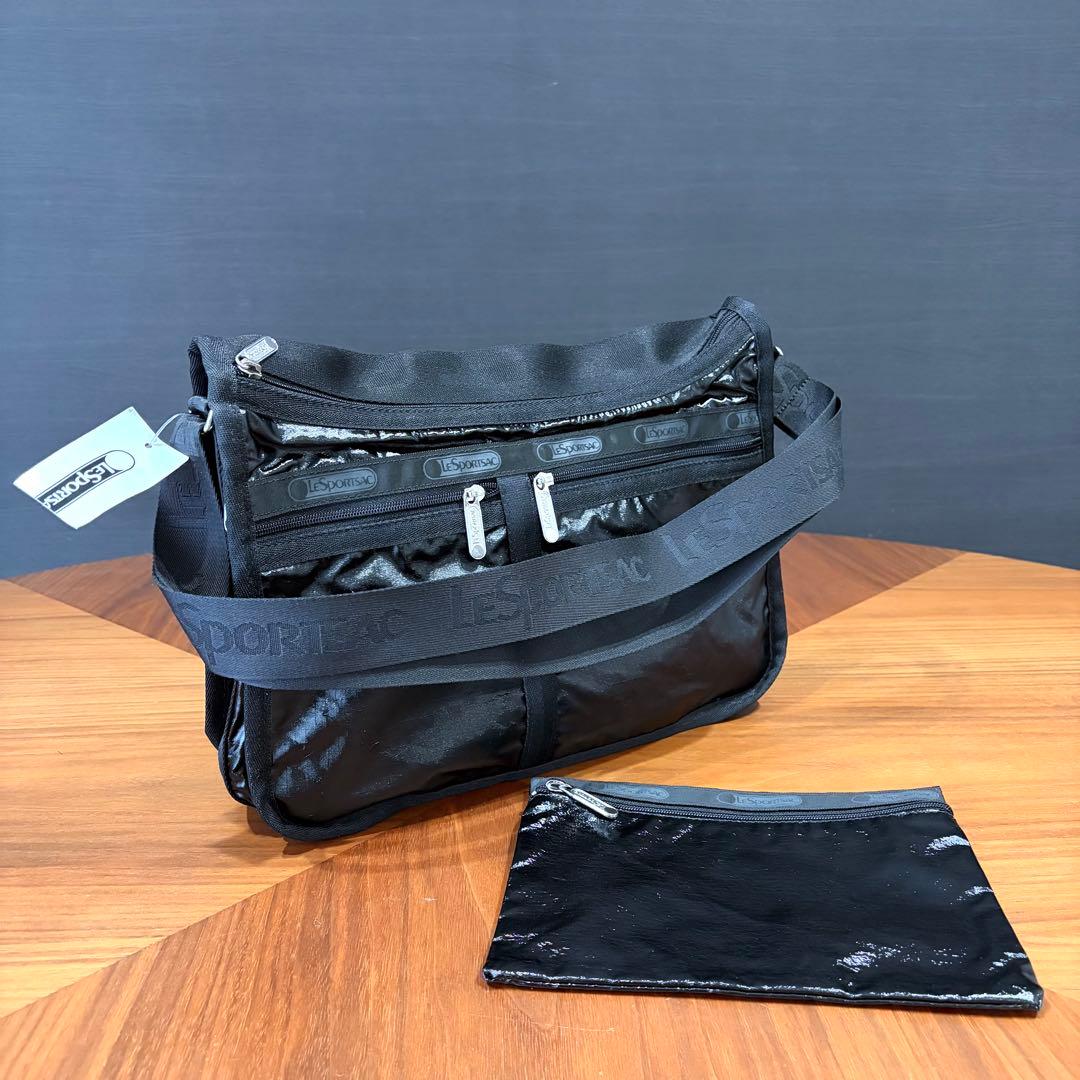 新品タグ付 レスポートサック DELUXE EVERYDAY BAGショルダー黒