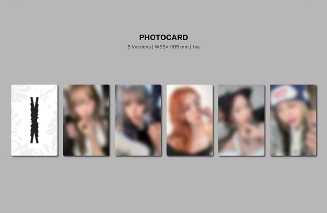 LE SSERAFIM EASY コンパクト 5形態 セット × 5セット