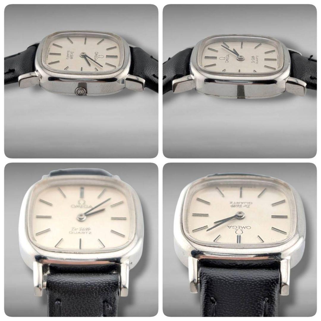 【新品電池/ベルト・稼働】オメガ デビル デヴィル プッシュ式リューズ