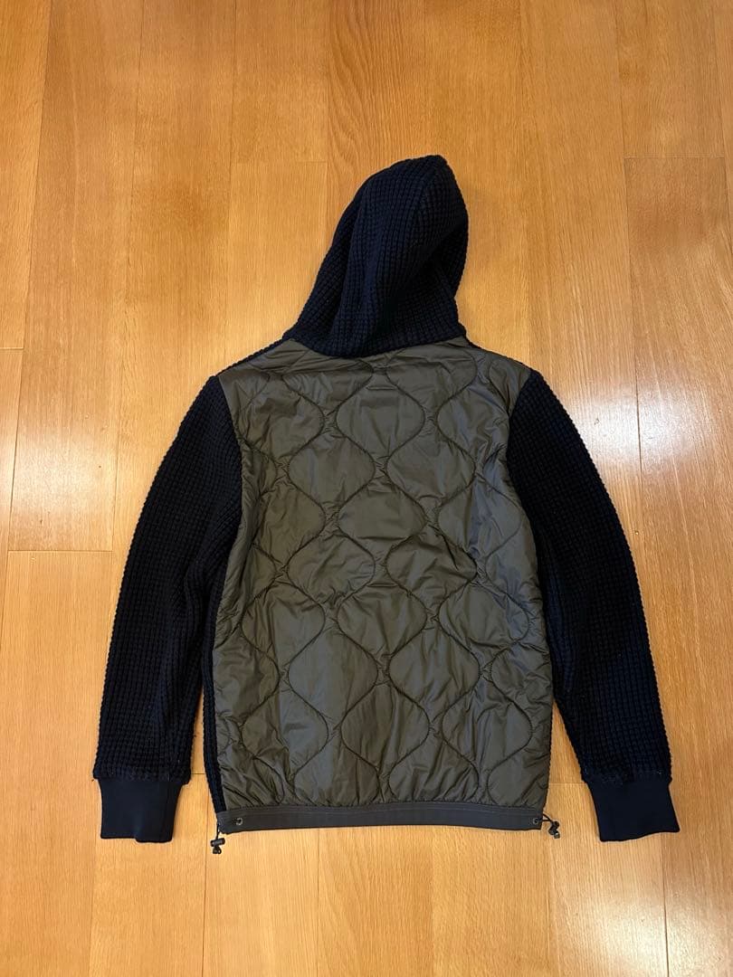 【人気】ダウンニット　モンクレール　ネイビー　M カーディガン