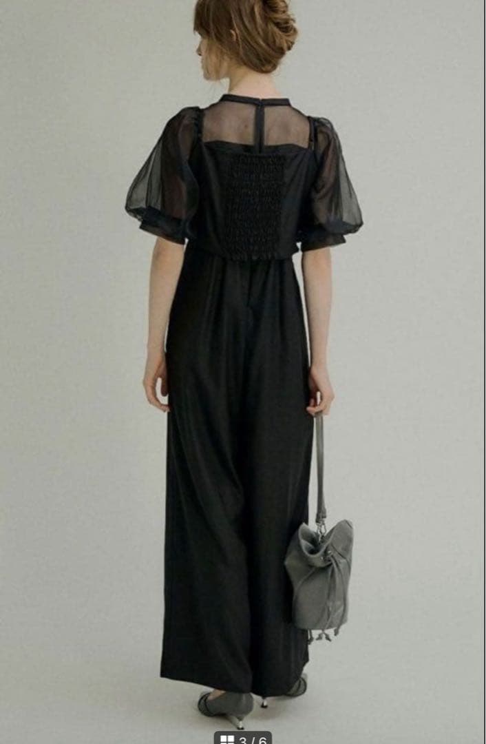 【le'rure】Flower bustier set combinaison