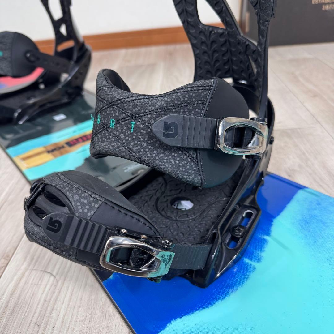 専用BURTON PROCESS 130cm スノーボード2点セット