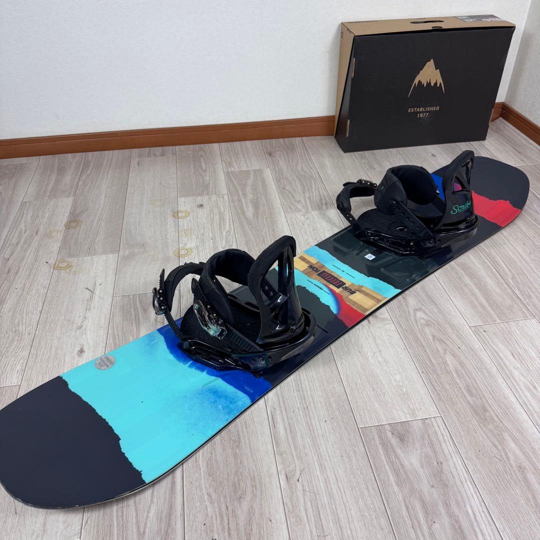 専用BURTON PROCESS 130cm スノーボード2点セット