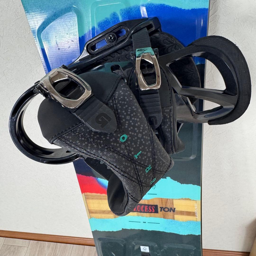 専用BURTON PROCESS 130cm スノーボード2点セット