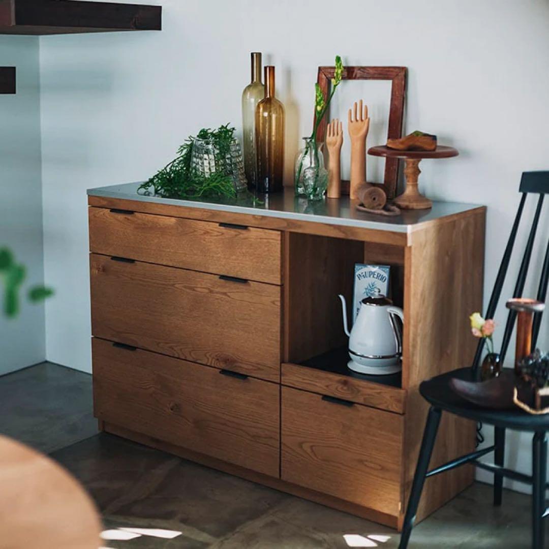 ADDAY(アディ)　キッチンカウンター W1230