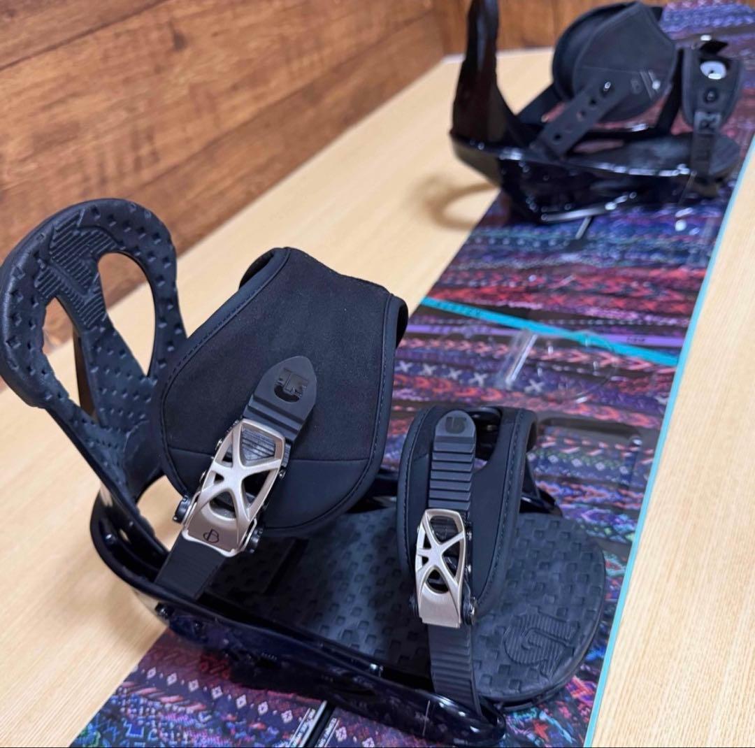 美品　BURTON バートン　レディース　スノーボード3点　メンテナンス済み