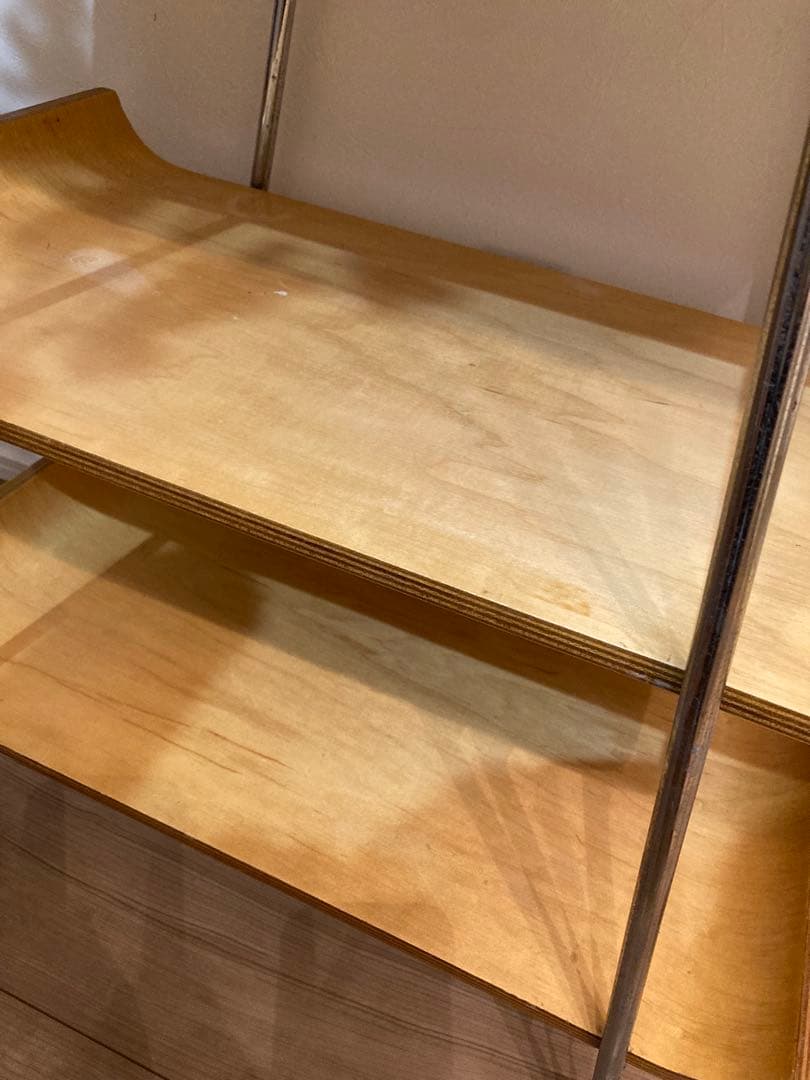 えぬ。ミッドセンチュリー　キッチンワゴン　 キャスターワゴン