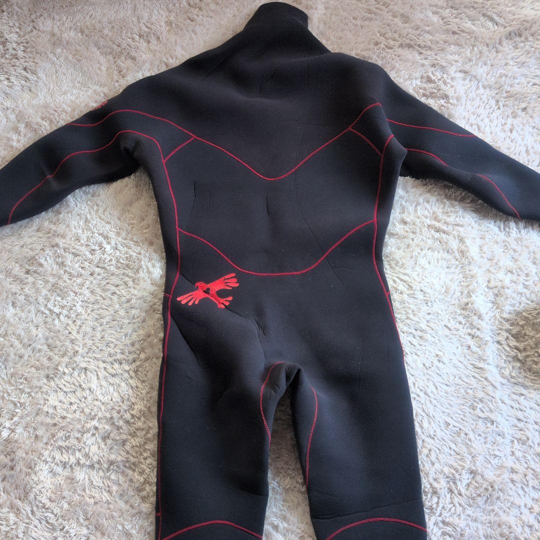 4mm ジャージ フルスーツ ナキサーフ　ネックエントリー