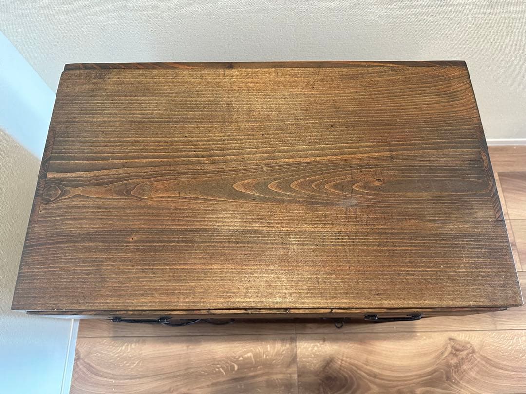 【お値下げ！】和箪笥リメイクチェスト 昭和レトロ無垢材 和モダン古材