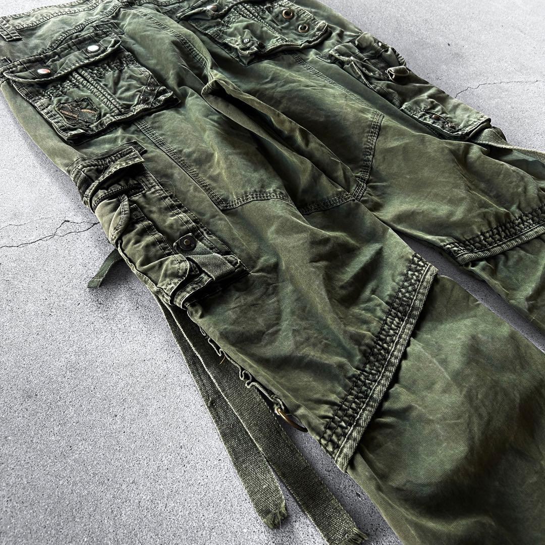 00’s Archive ギミック ストリングス カーゴパンツ Y2K グランジ