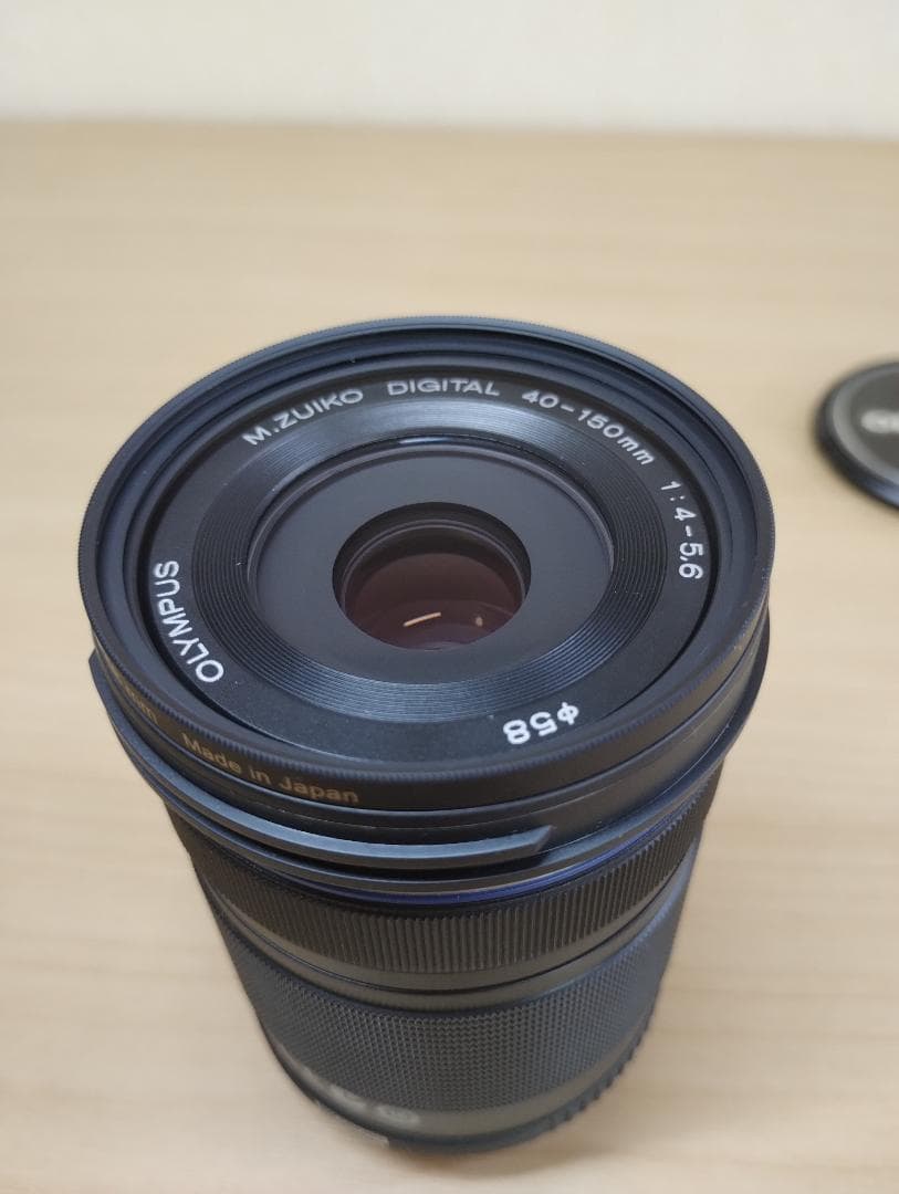 美品 OLYMPUS M.ZUIKO DIGITAL 40-150mm ブラック