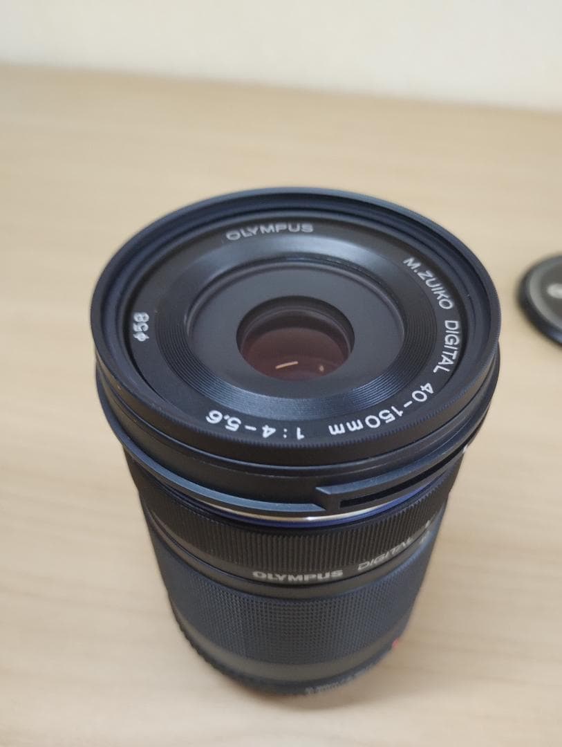 美品 OLYMPUS M.ZUIKO DIGITAL 40-150mm ブラック