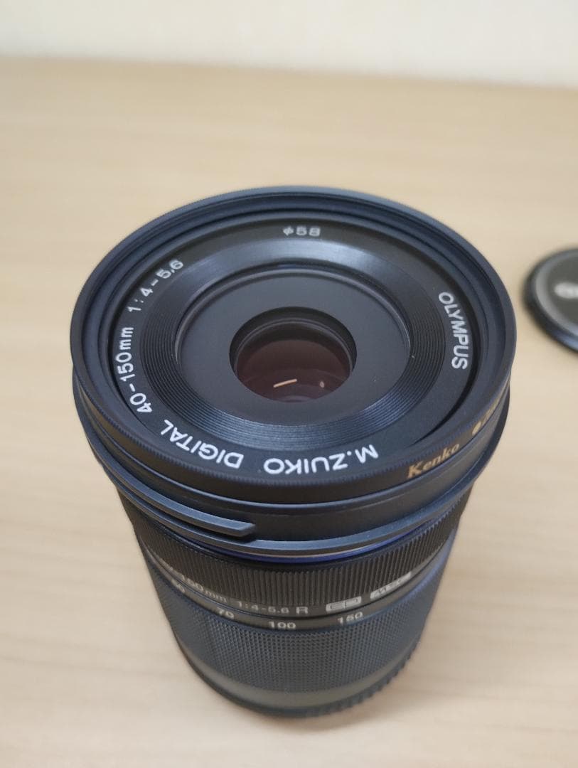 美品 OLYMPUS M.ZUIKO DIGITAL 40-150mm ブラック