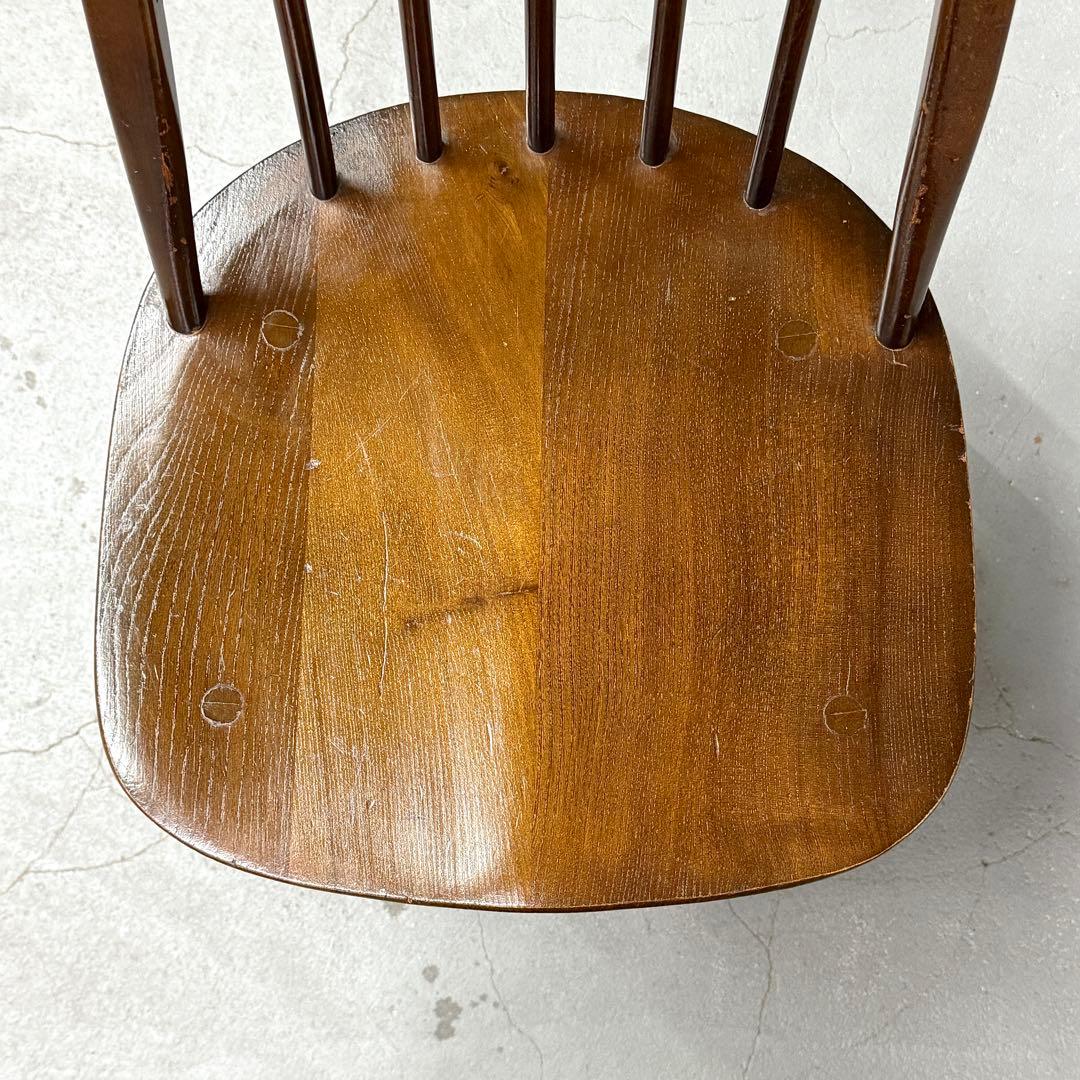 ERCOL(アーコール) / クエーカーチェア ダークコロニアル (4)