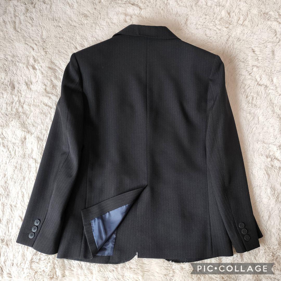 【極美品】ミチコロンドン 男の子フォーマルスーツ 150｜卒服 6点セット黒