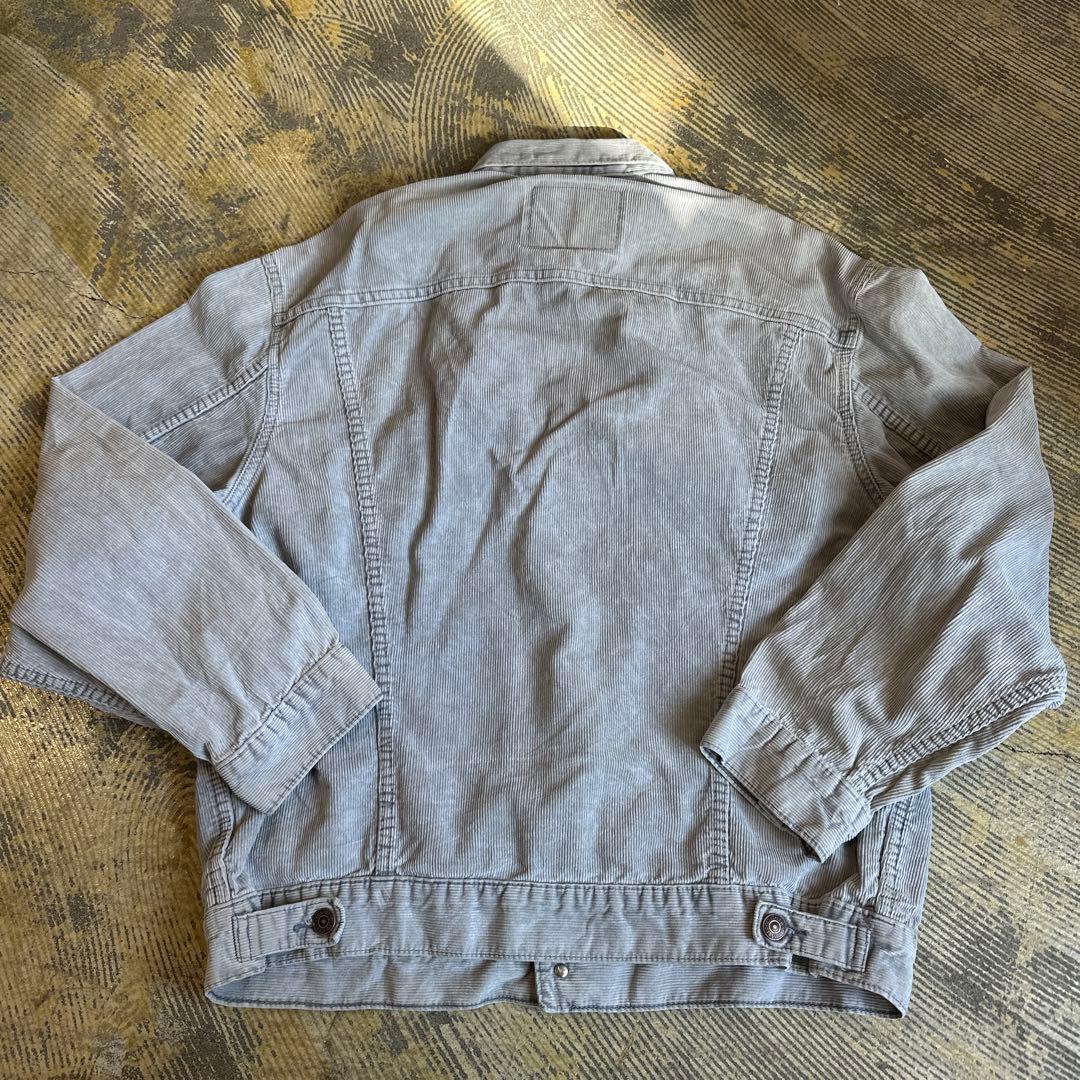 希少 ユーロリーバイス コーデュロイ ジャケット 【L】 グレー 90s