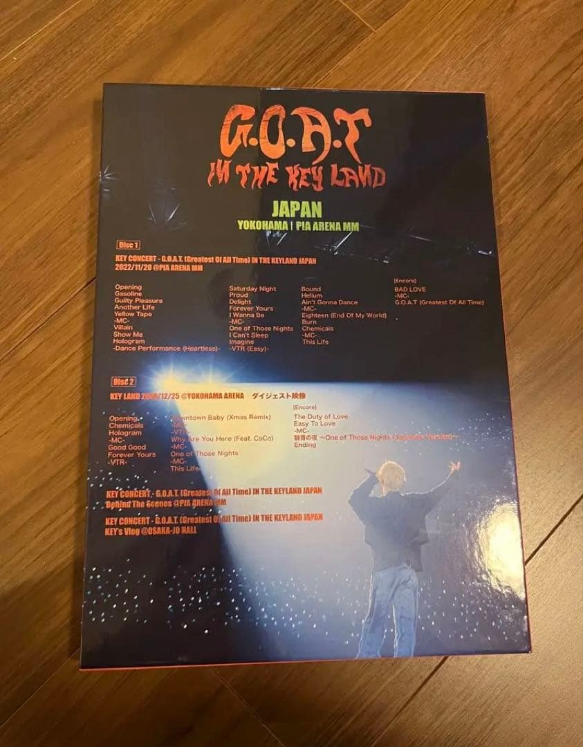 K-POP・アジア G.O.A.T IN THE KEY LAND JAPAN DVD