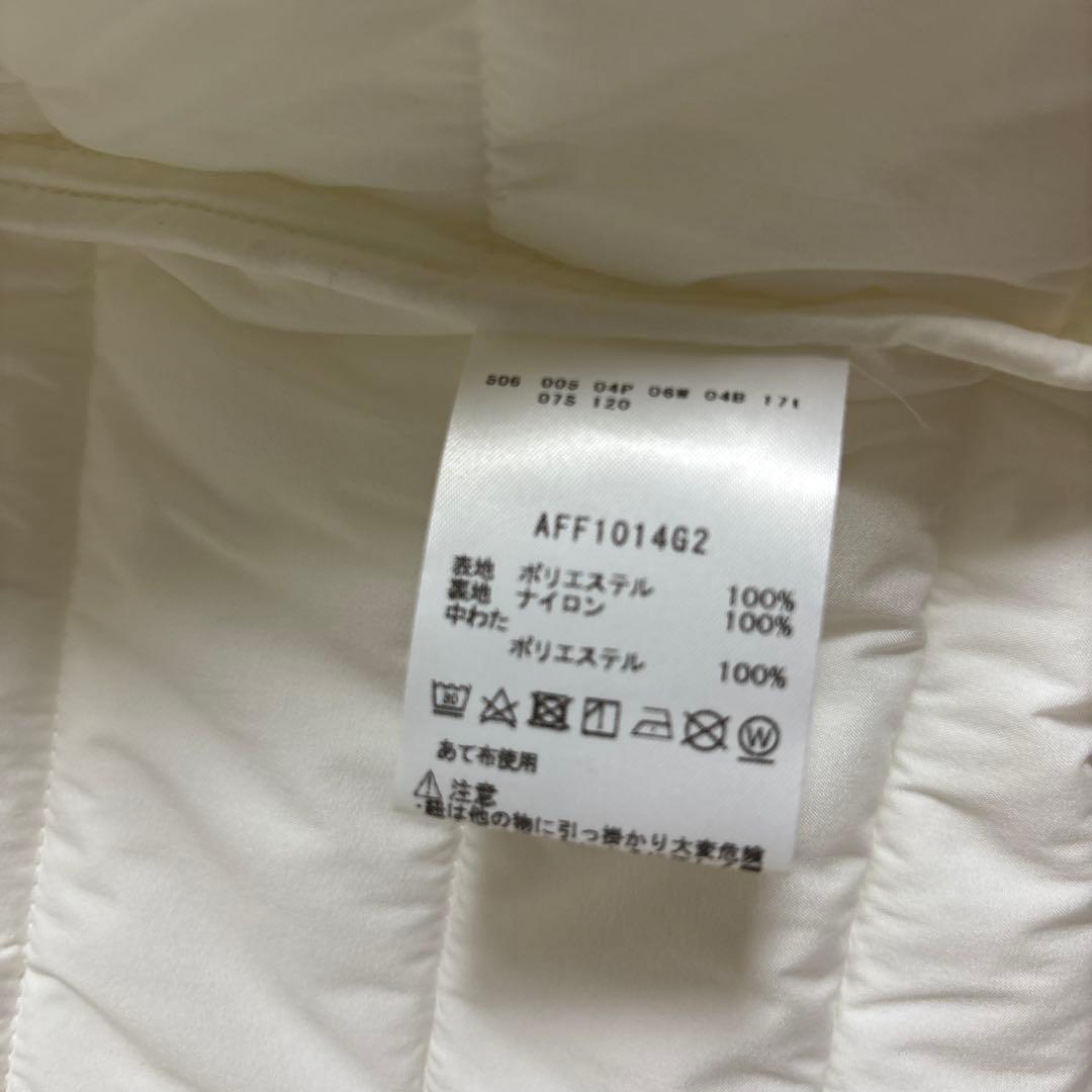 and per se フード付きダウンベスト Mサイズ　未使用品