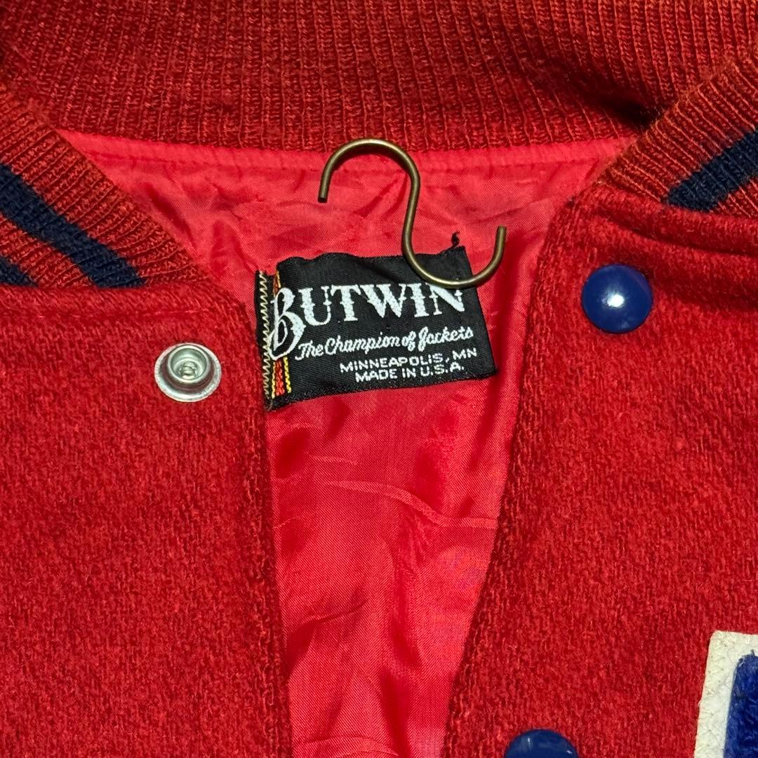 90'sBUTWIN vintage レザースタジャン　USA製