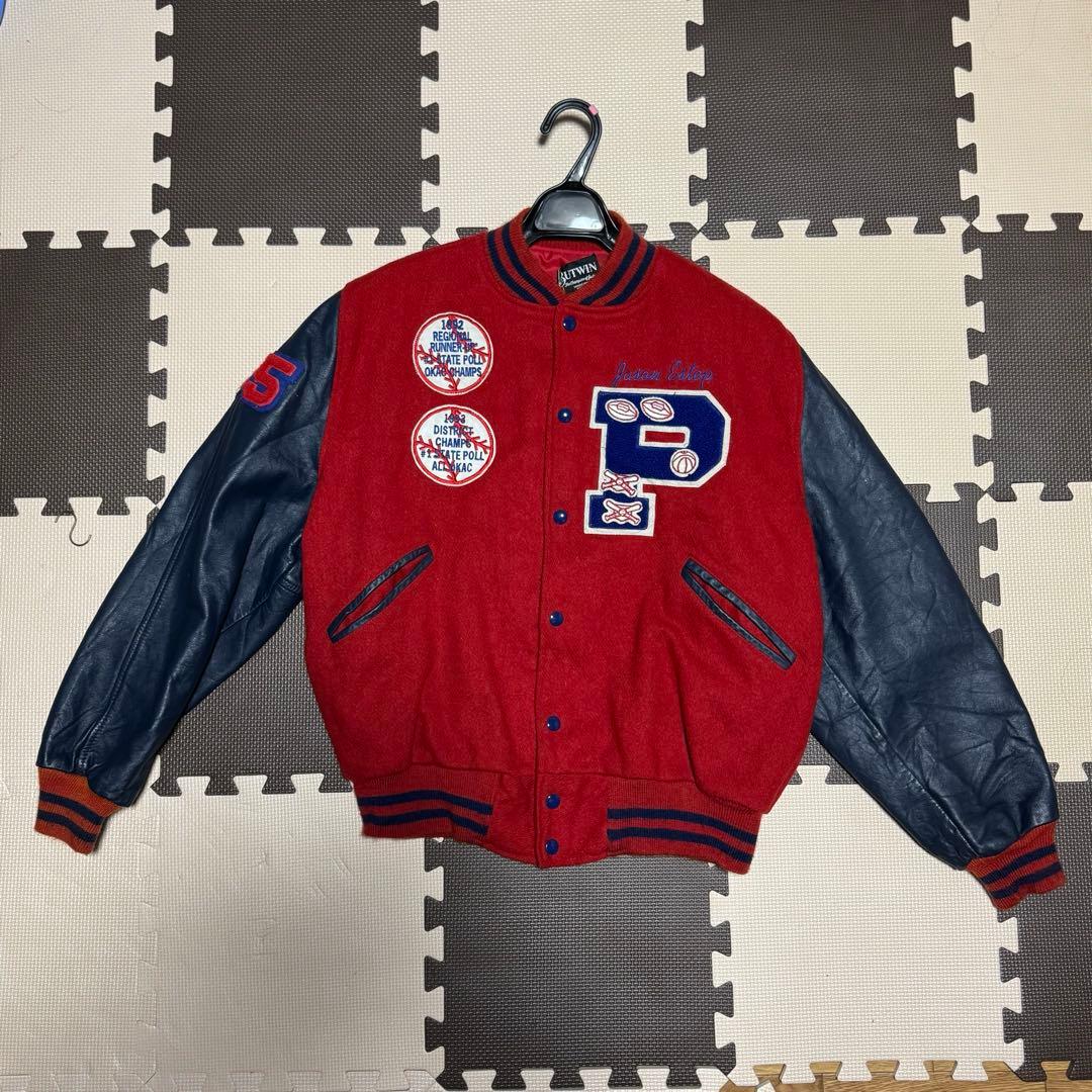 90'sBUTWIN vintage レザースタジャン　USA製