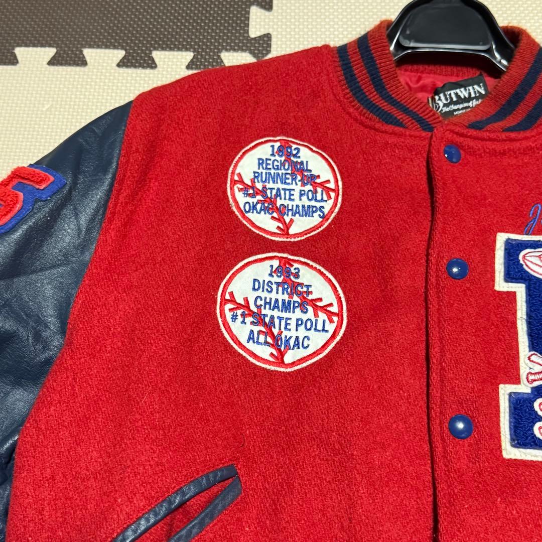 90'sBUTWIN vintage レザースタジャン　USA製