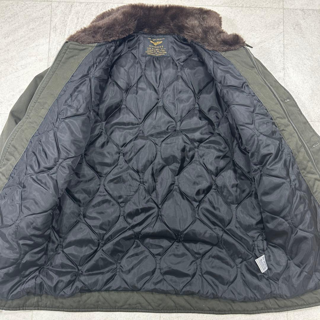 希少【Vintage】U.S.N. N1 デッキジャケット ミリタリー M