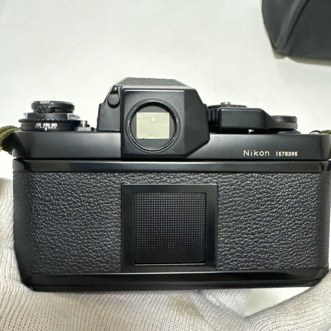 NIKKON F3ボディ フィルム一眼レフカメラ レンズ2点 フード ケース付き