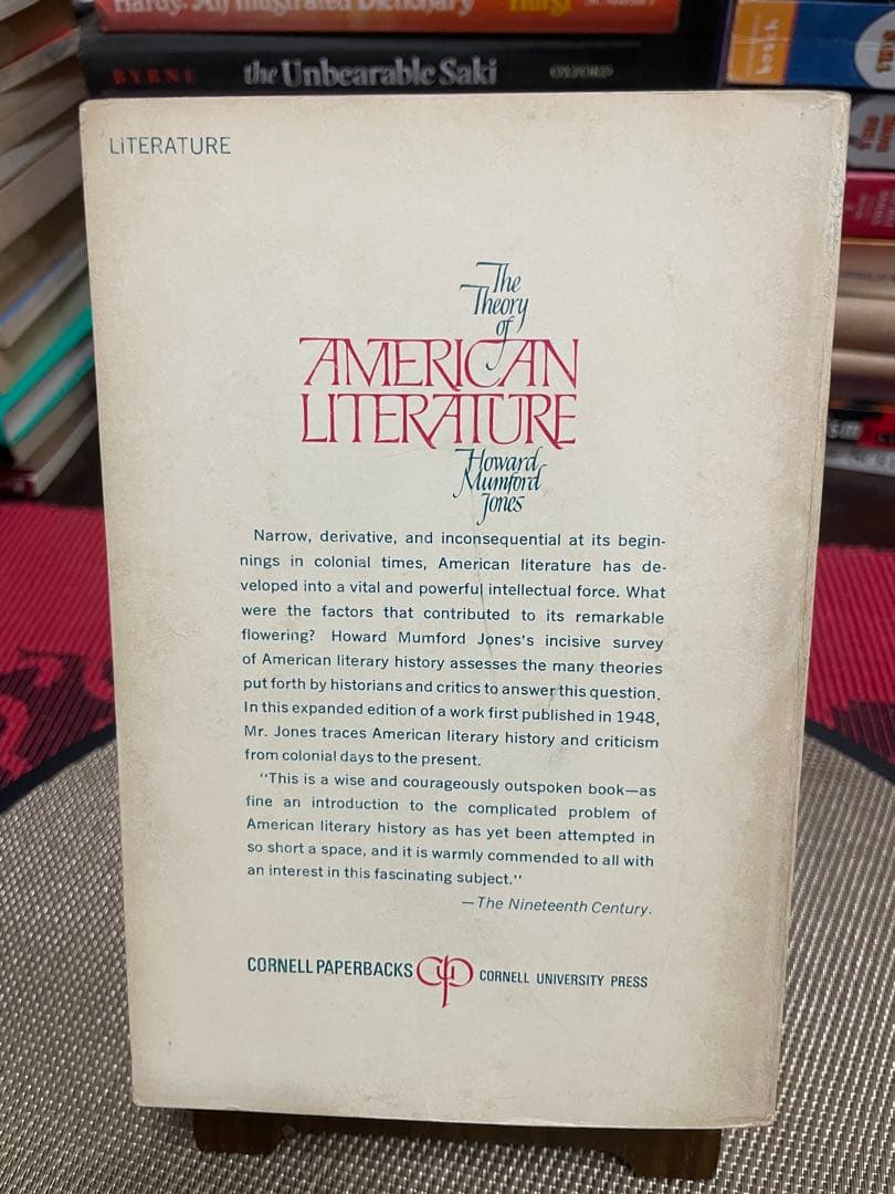 希少　The Theory of American Literature