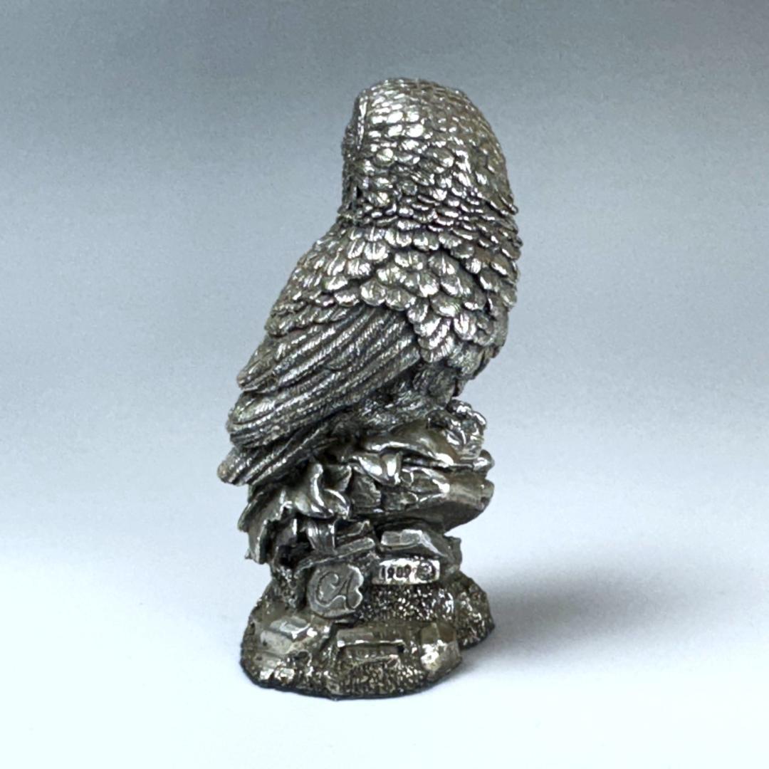 カントリーアーティスト スターリングシルバー フクロウ ふくろう 92g 英国
