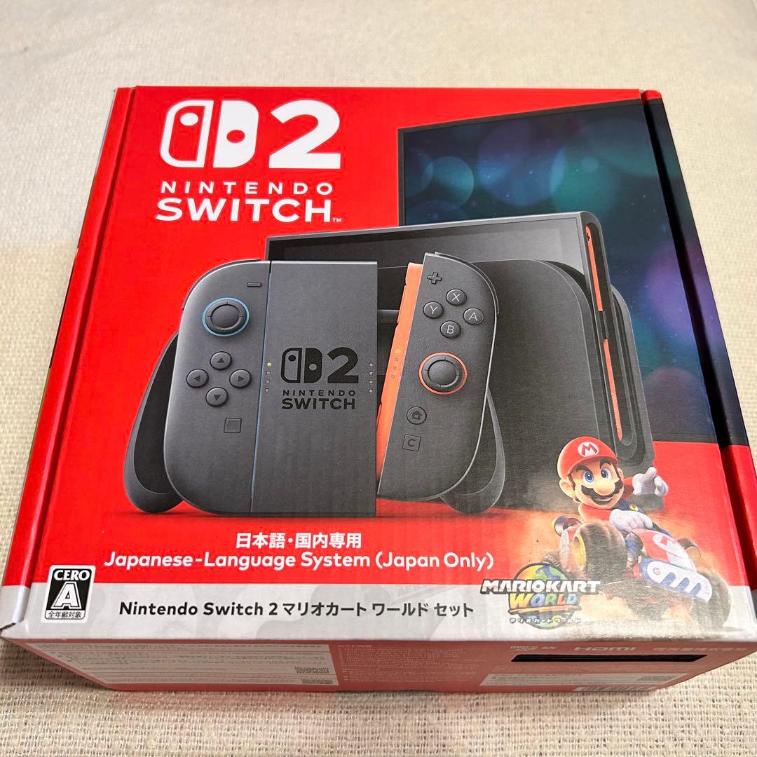 【新品・未開封】Nintendo Switch2 マリオカートワールドセット
