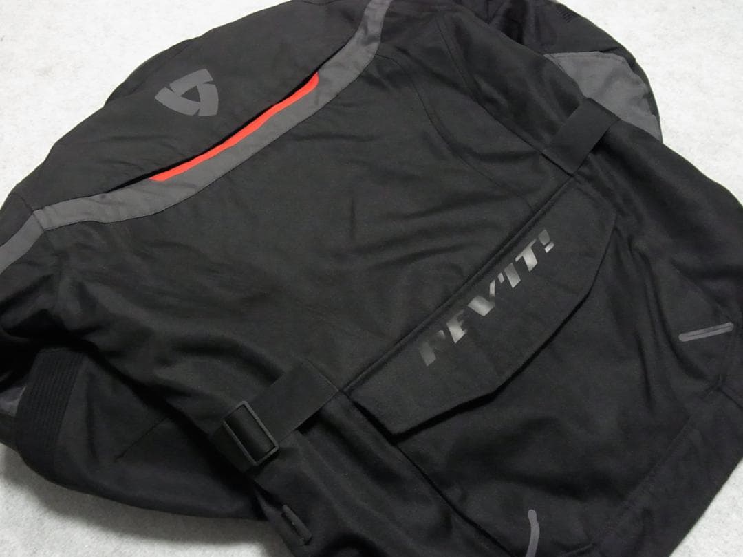 ★極美品★REV'IT! レブイット サファリ3 バイクジャケット Mサイズ 黒