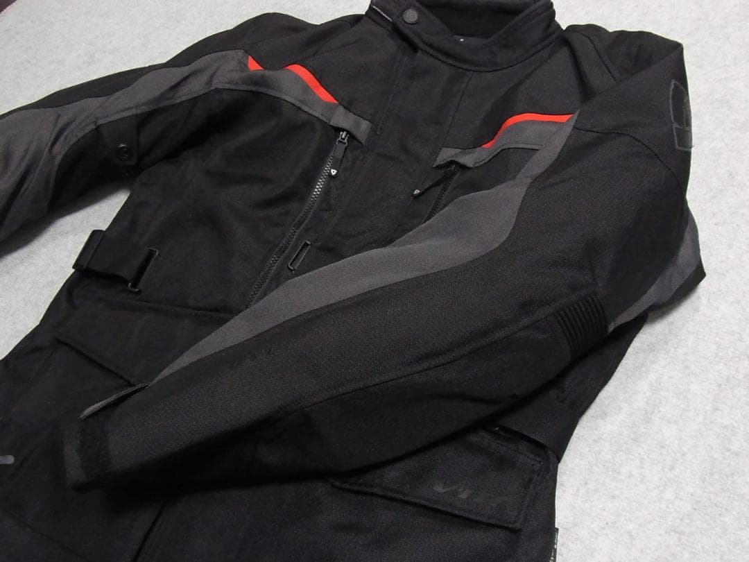 ★極美品★REV'IT! レブイット サファリ3 バイクジャケット Mサイズ 黒