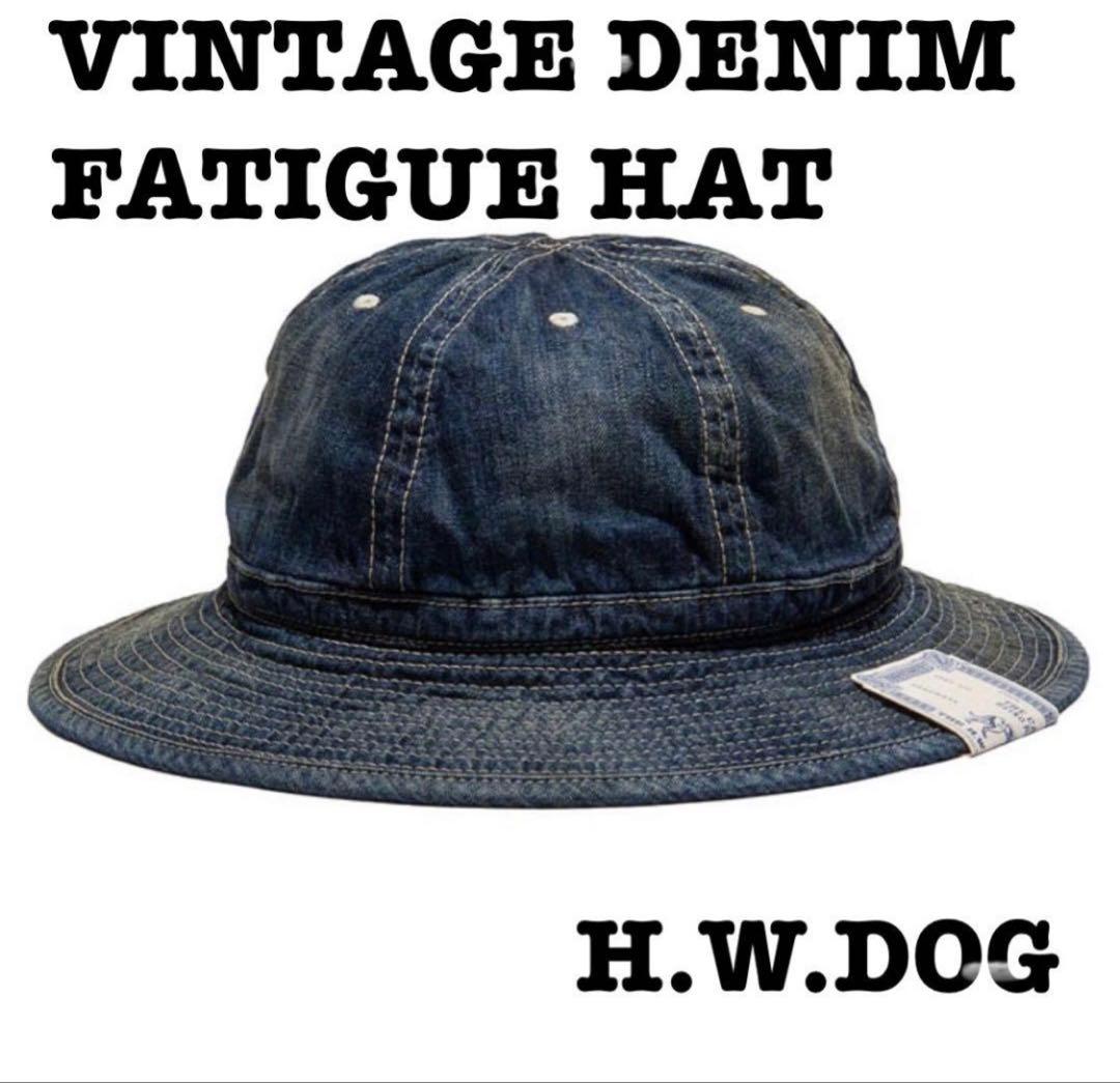 VINTAGE DENIM FATIGUE HAT /ヴィンテージ デニムハット