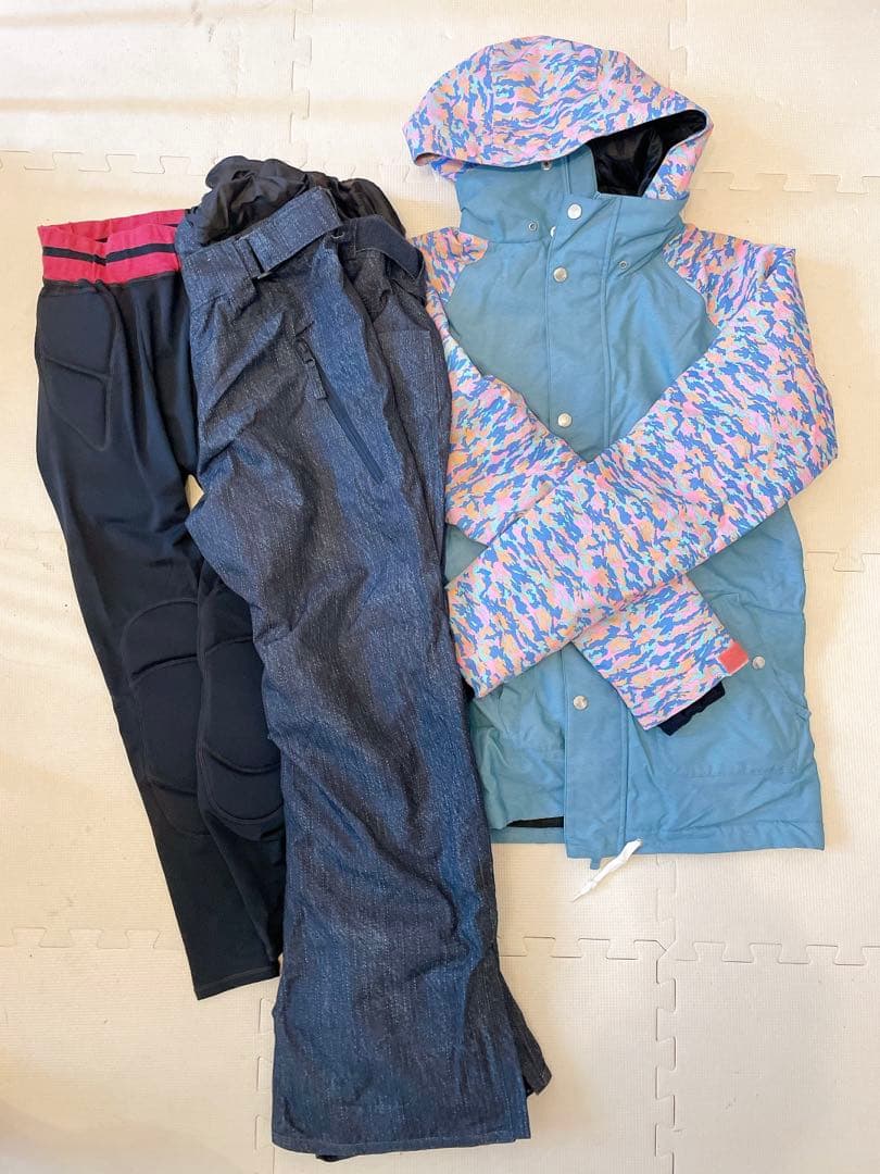 プロテクターセット!スノーボードウェア スキーウェア M Lノースピーク他