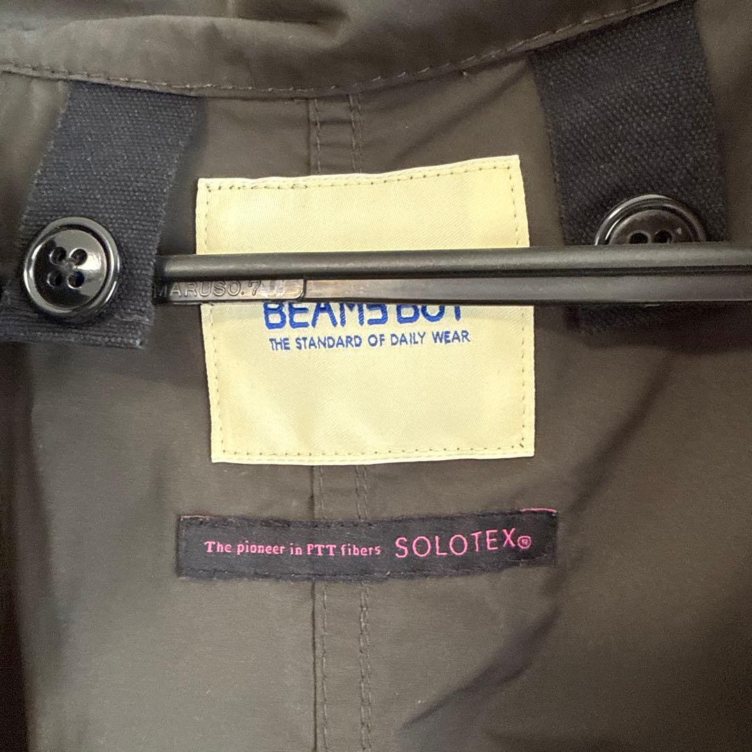 美品　BEAMS BOY モッズコート SOLOTEX