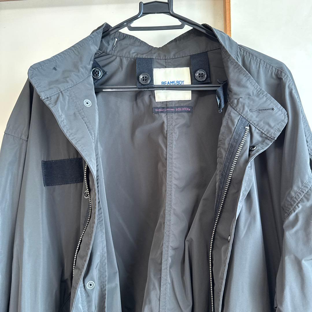 美品　BEAMS BOY モッズコート SOLOTEX