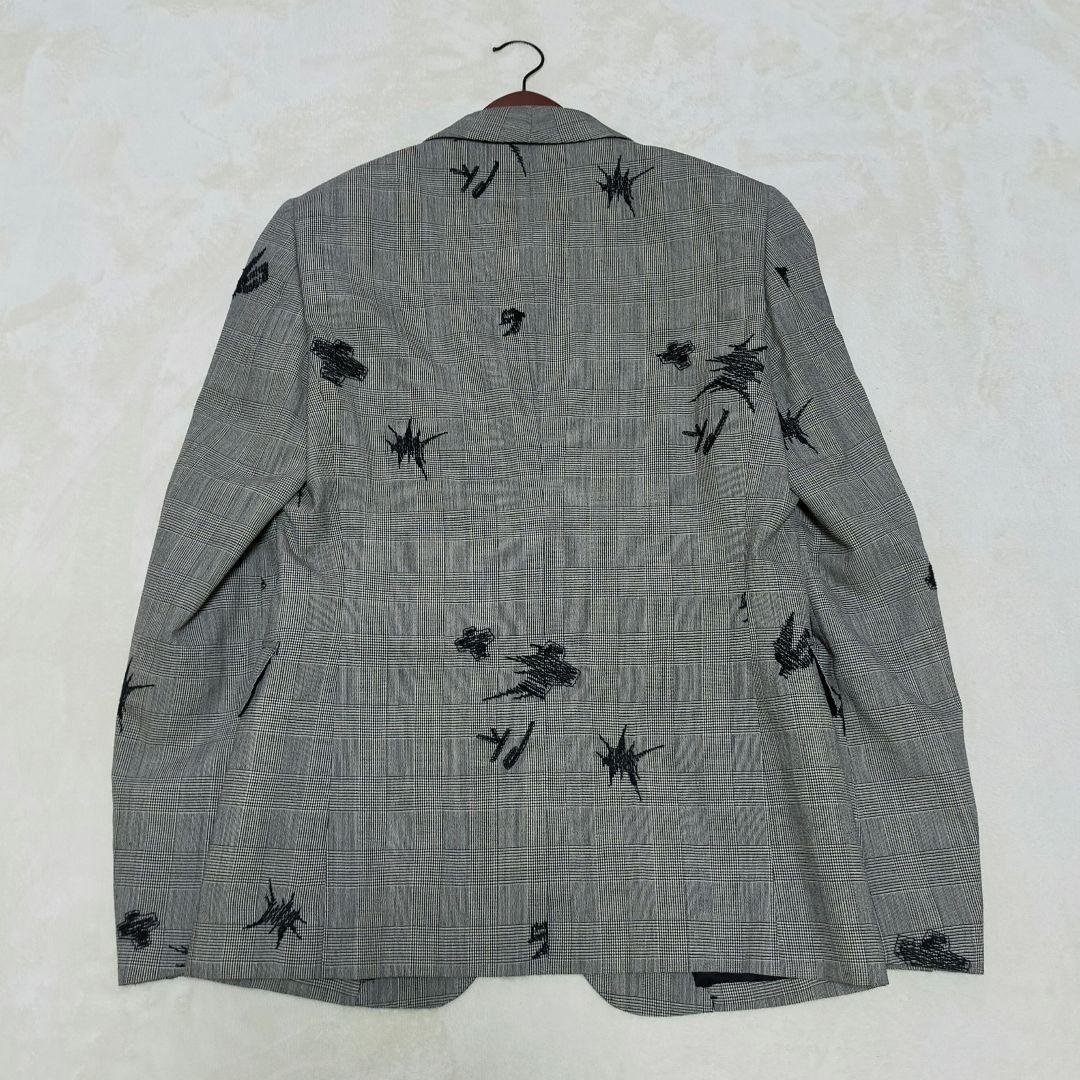 美品　コムデギャルソンオムプリュス　鈴木ヒラク刺繍　テーラードジャケット