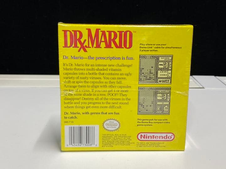 希少 任天堂　ゲームボーイ ソフト DR.MARIO ドクターマリオ 海外版