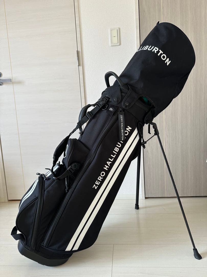 メルセデスベンツZERO HALLIBURTON キャディバッグ 美品 ブラック