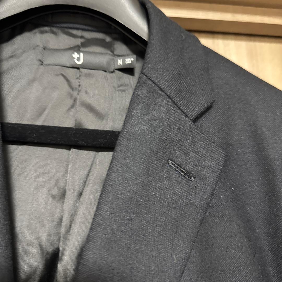 +J ユニクロ 2020awテーラードジャケット ウールスリムフィットパンツ✖️2