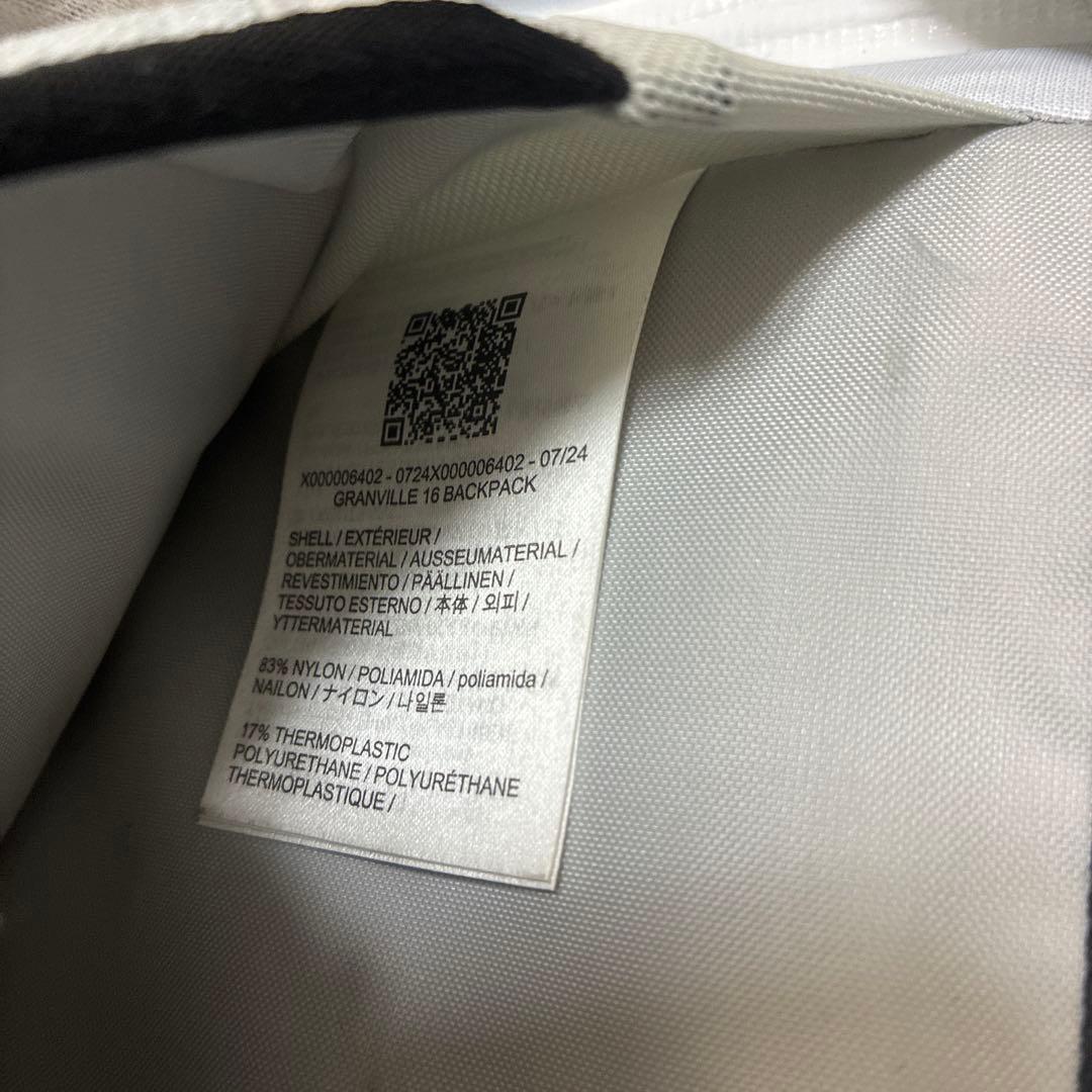 良品国内正規品　アークテリクス　グランヴィル16 ブラック★★