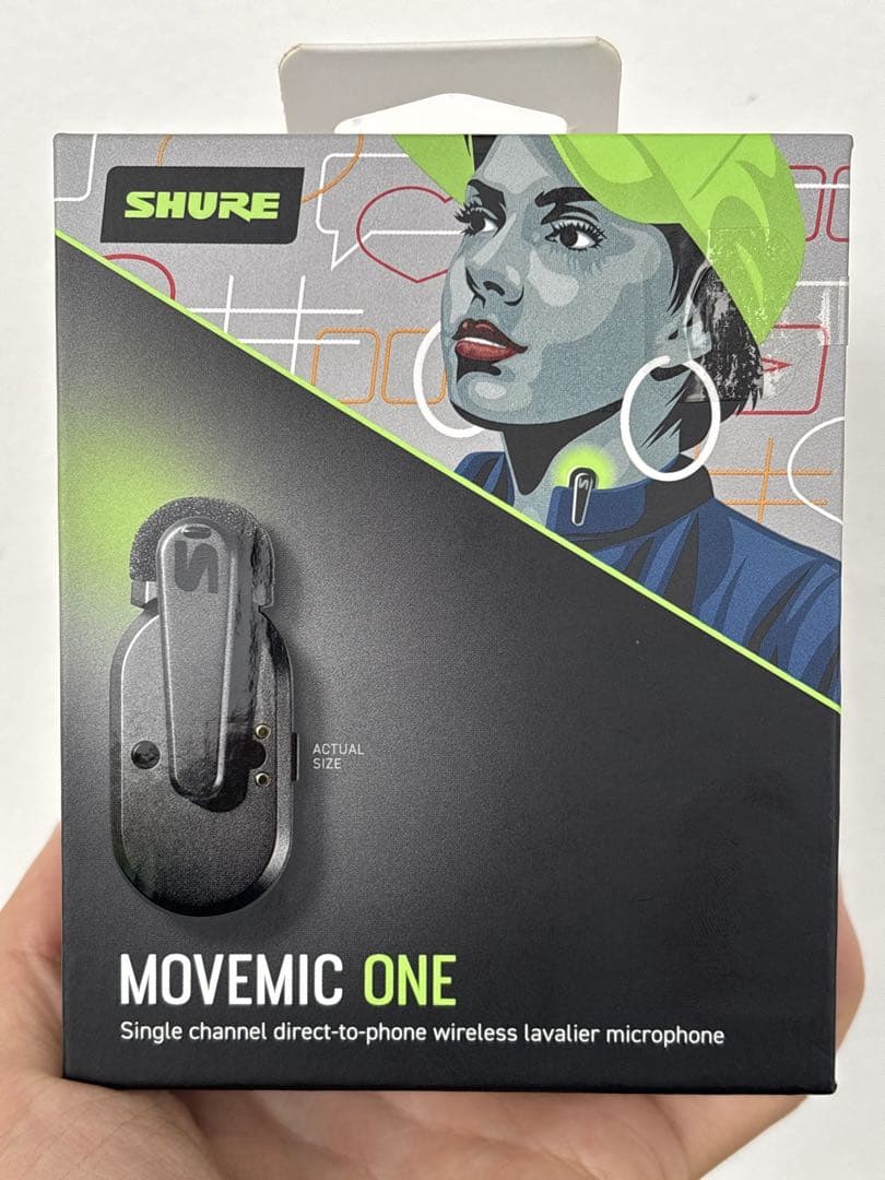 【新品未使用】Shure シュア ワイヤレスマイクロホン MV-ONE-J-Z6