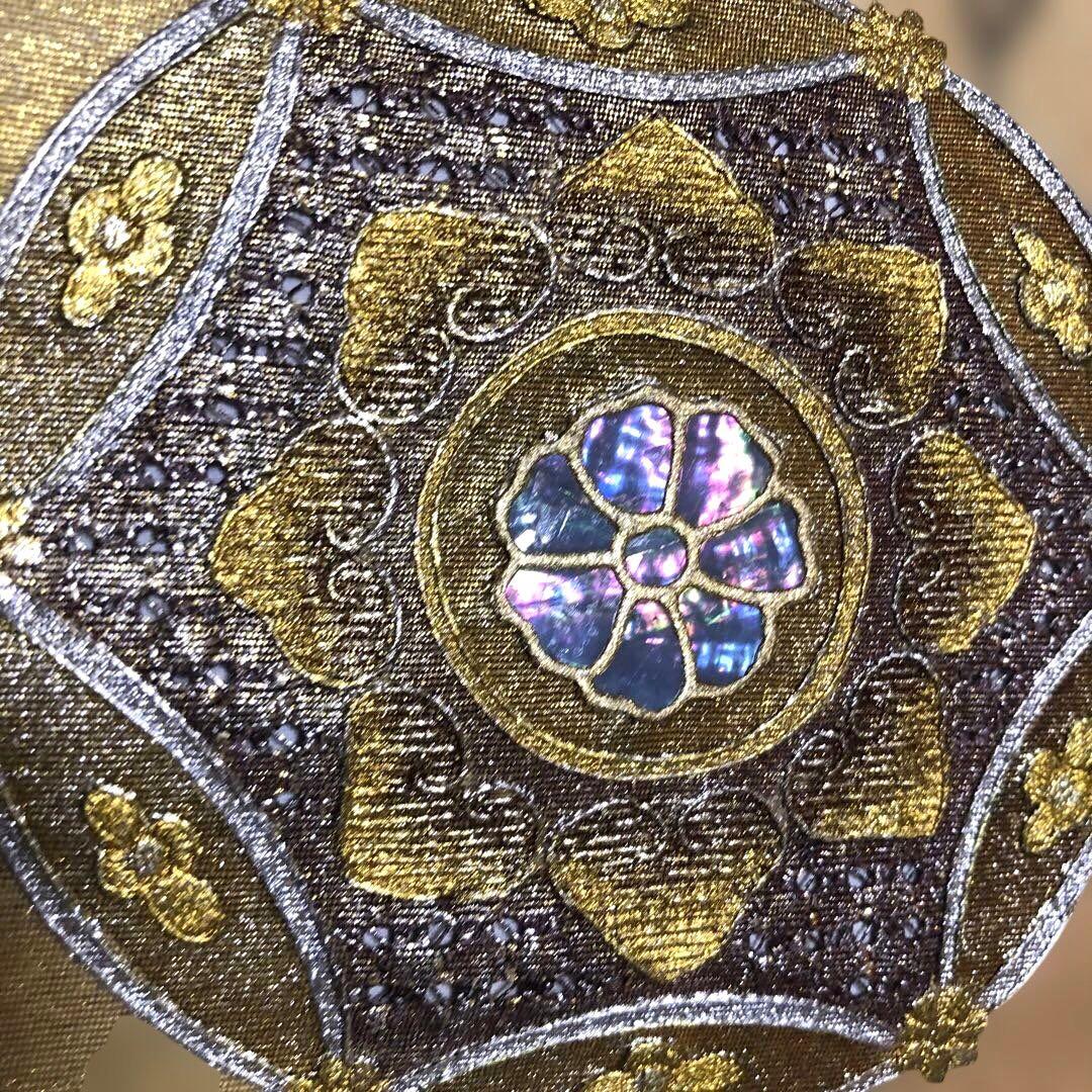 東京 さが美 袋帯 金色・銀色