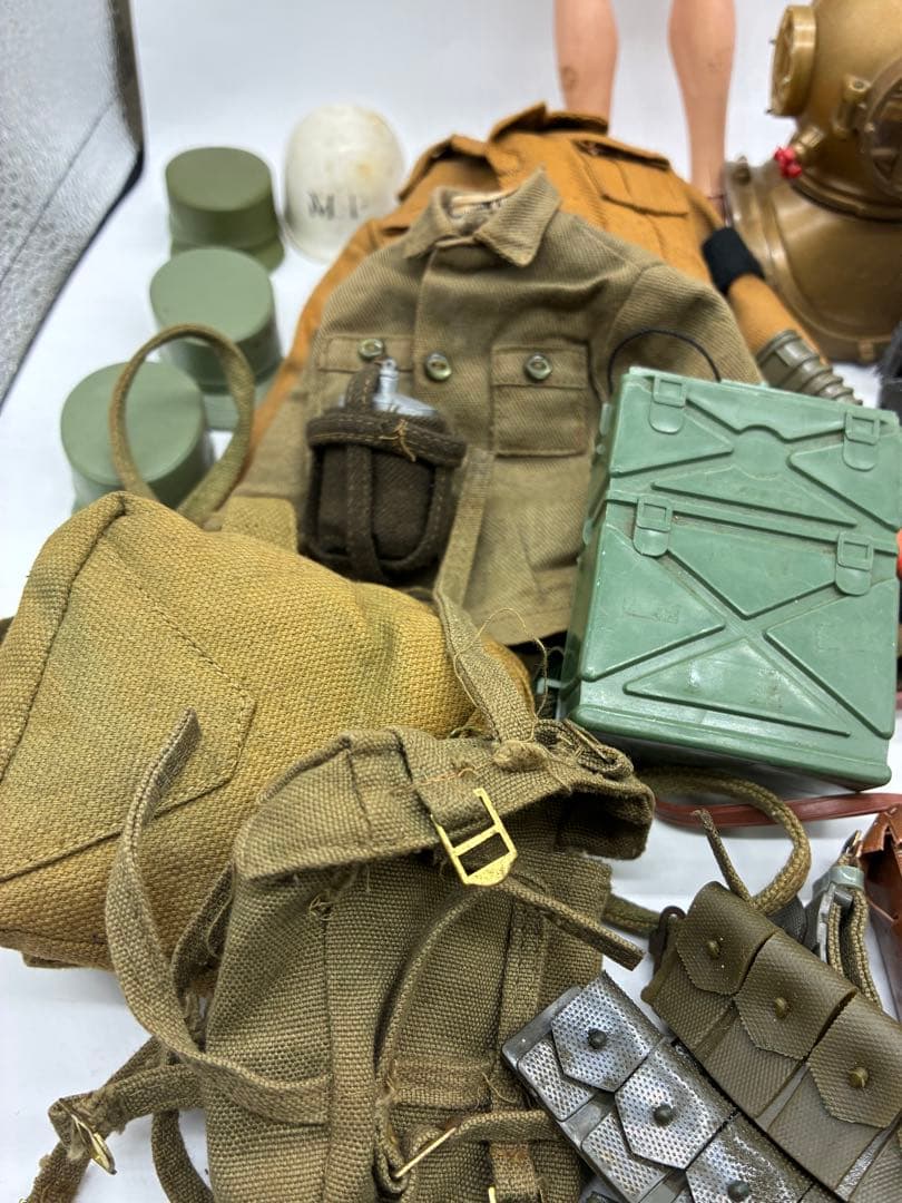 当時物　GIジョー　装備品多数　アクションソルジャー