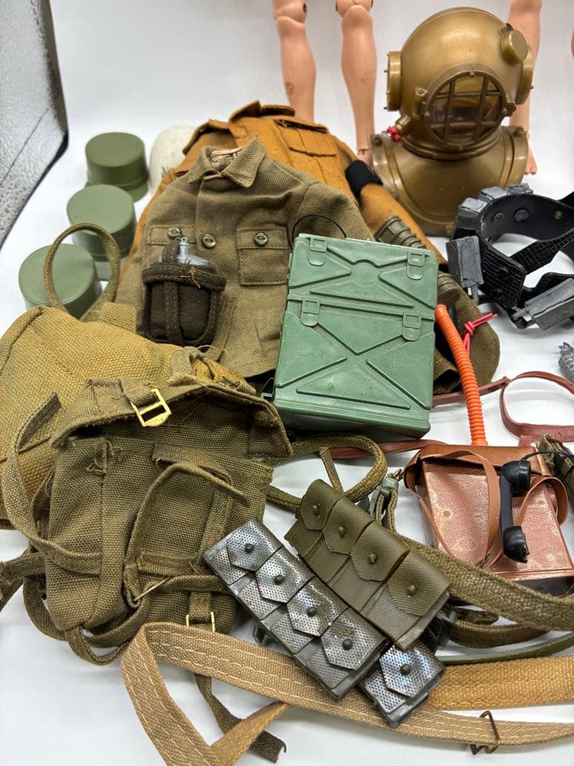 当時物　GIジョー　装備品多数　アクションソルジャー