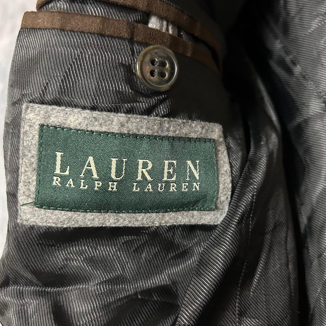 90s RALPH LAUREN カシミア混 チェスターコート ブラック
