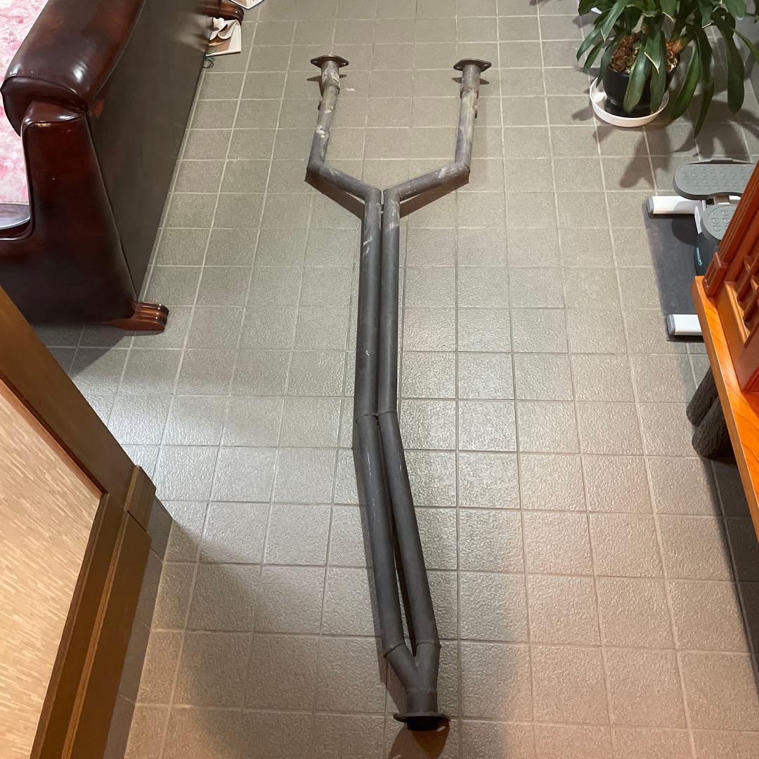 18クラウン　デュアルストレート中間マフラー　スチール