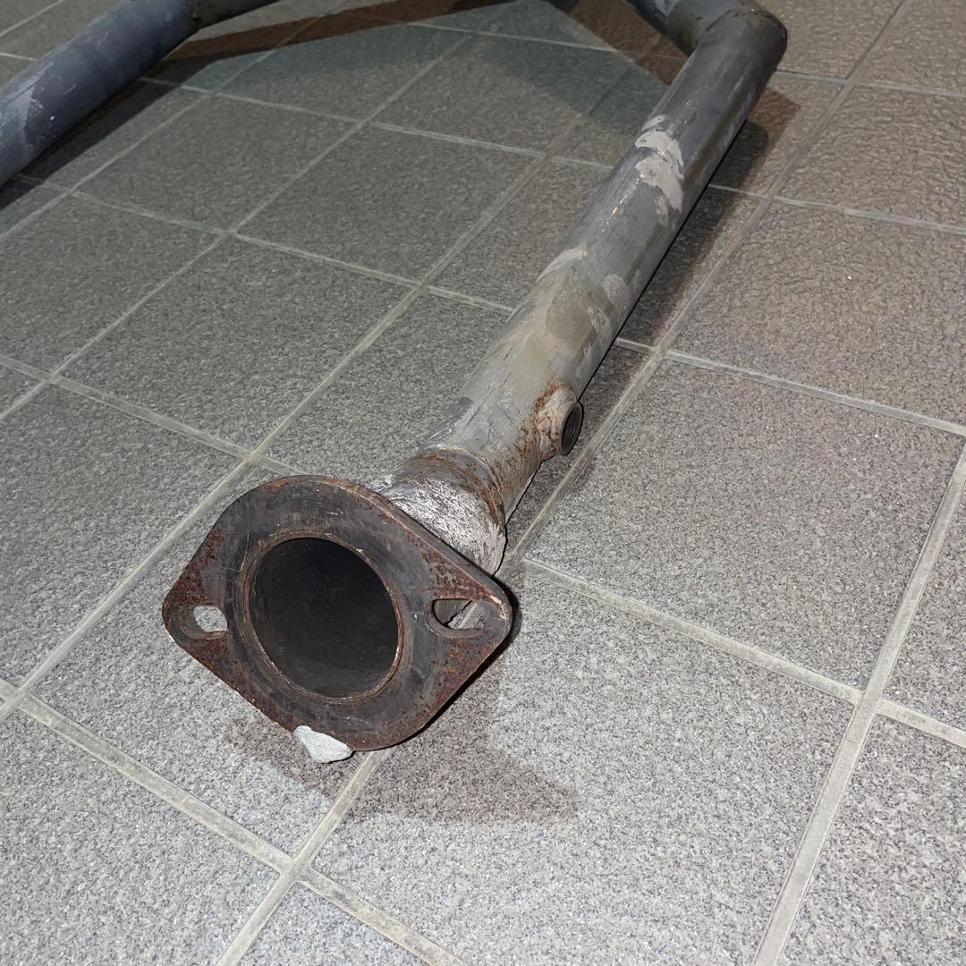 18クラウン　デュアルストレート中間マフラー　スチール