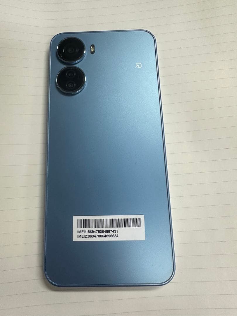 A302ZT Android 14 スマートフォン 本体 カメラ傷あり